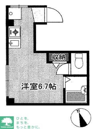 エーデルワイス永松の物件間取画像